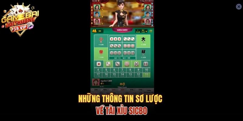 Học Chơi Tài Xỉu Sicbo Cực Chuẩn Và Top Những Mẹo Hay 1 Những thông tin sơ lược về tài xỉu sicbo